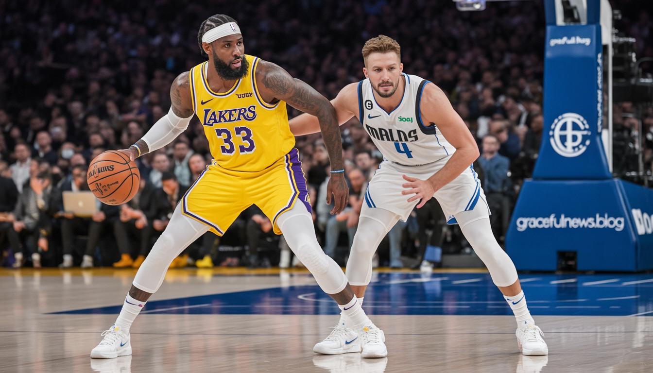 lakers vs dallas mavericks match player stats