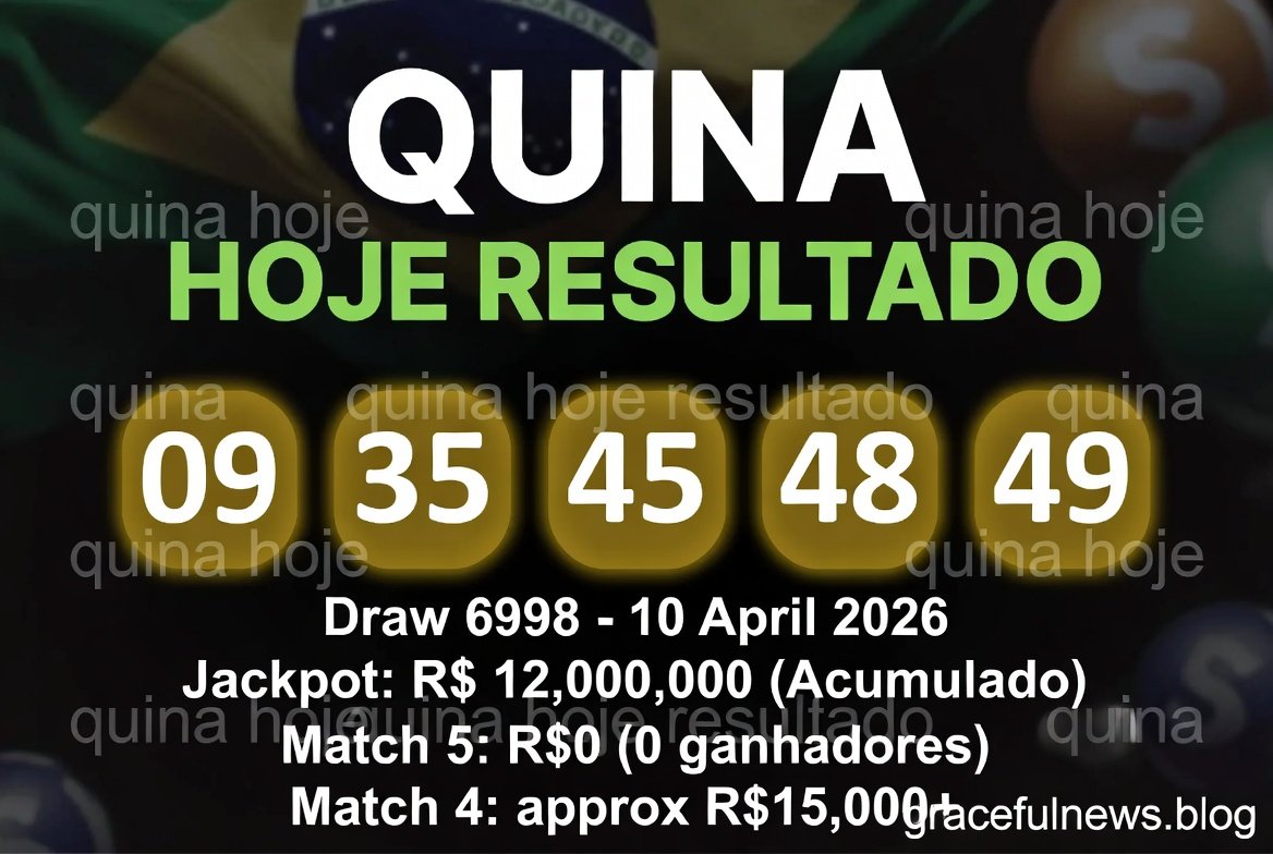 quina hoje resultado