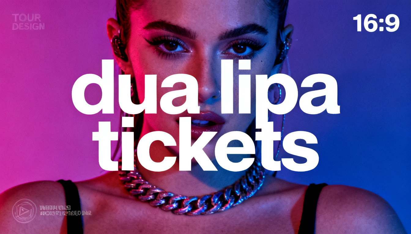 dua lipa tickets